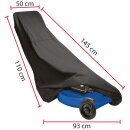 Schutzhülle für Rasenmäher mit Rundumgummizug S - 145/93x50x110cm
