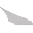 Schutzhülle für Rasenmäher mit Rundumgummizug S - 145/93x50x110cm