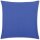Kissenhülle "Ellen" im modernen Uni-Design Blau 45 x 45 cm