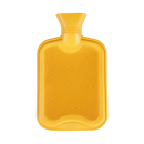 Wärmflasche aus Gummi 1 Liter - Gelb