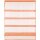 Bistrogardine Raffoptik mit Stangendurchzug "Sky" in 80x110cm - Orange