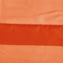Bistrogardine Raffoptik mit Stangendurchzug "Sky" in 100x110 cm  - Orange