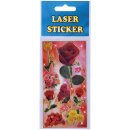 Laser Sticker in den Design Rosen 2