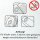 Laser Sticker in den Design Rosen 2