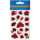 Schaum Sticker Blumen in verschiedenen Design