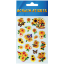 Schaum Sticker Blumen in verschiedenen Design