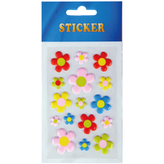 Schaum Sticker Blumen in verschiedenen Design Blumen 7