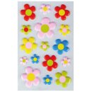 Schaum Sticker Blumen in verschiedenen Design Blumen 7