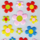 Schaum Sticker Blumen in verschiedenen Design Blumen 7