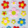 Schaum Sticker Blumen in verschiedenen Design Blumen 7