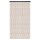 Flauschvorhang Chenille Meliert Beige und Weiß 90x200 cm