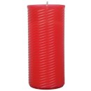 Ersatzkerzen für Grablaternen N3 Rot 4er Pack