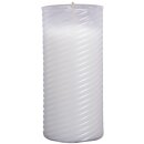 Ersatzkerzen für Grablaternen N3 Weiß 12er Pack