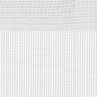 Fadengardine mit Stangendurchzug "Bistro" in 150x60cm - Weiß