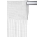 Fadengardine mit Stangendurchzug "Bistro" in 150x60cm - Weiß