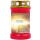 Grabkerze Rot 40h (Deckel Gold) - Treppe