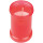 Grabkerze Rot 40h (Deckel Gold) - Treppe