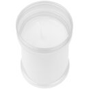 Grabkerze mit Blumen Motiv 48h Rosen