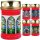 Grabkerze Rot 48h (Deckel Gold) - Fenster Rot