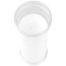 Grabkerze Weiß 100h (Deckel Gold) - Calla 2
