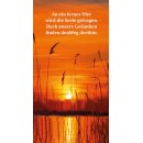 Grabkerze Rot 100h (Deckel Gold) - Ufer