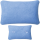 Badewannen Kissen mit Saugnäpfen - Hellblau