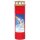 Grabkerze Rot 170h (Deckel Gold) - Regenbogen 2