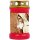 Grabkerze Rot 40h (Deckel Gold) - Maria
