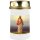 Grabkerze mit Portrait Motiv 48h Jesus