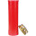 Grabkerze Rot 170h (Deckel Gold) - Rose