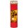 Grabkerze Rot 170h (Deckel Gold) - Sonnenuntergang