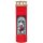 Grabkerze Rot 170h (Deckel Gold) - Fenster Rot