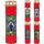 Grabkerze Rot 170h (Deckel Gold) - Fenster Rot