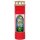 Grabkerze Rot 170h (Deckel Gold) - Fenster Weiss