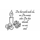 Grabkerze Rot 48h (Deckel Gold) - Kerze