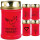 Grabkerze Rot 48h (Deckel Gold) - Kerze