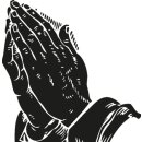 Grabkerze Rot 100h (Deckel Gold) - Hände