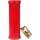 Grabkerze Rot 100h (Deckel Gold) - Herz