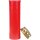 Grabkerze Rot 170h (Deckel Gold) - Rose Kreuz