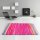Flickenteppiche Tonal 60 x 90cm pink - rosa