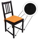 Filzgleiter für Möbel, Möbelgleiter 40 x 40mm - Schwarz