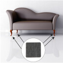 Filzgleiter für Möbel, Möbelgleiter Rund Ø 28mm - Anthrazit