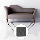 Filzgleiter für Möbel, Möbelgleiter Rund Ø 40mm - Anthrazit