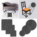 Filzgleiter für Möbel, Möbelgleiter Rund Ø 40mm - Anthrazit