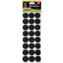 Anti-Rutsch Pads, Möbelschutz Rund Ø 28mm - Schwarz