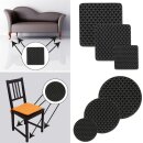 Anti-Rutsch Pads, Möbelschutz 40 x 40mm - Schwarz
