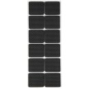 Anti-Rutsch Pads, Möbelschutz 40 x 40mm - Schwarz