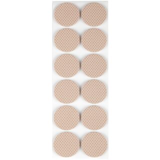 Anti-Rutsch Pads, Möbelschutz Rund Ø 40mm - Beige
