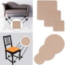 Anti-Rutsch Pads, Möbelschutz 40 x 40mm - Beige