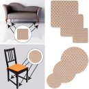 Anti-Rutsch Pads, Möbelschutz 40 x 40mm - Beige